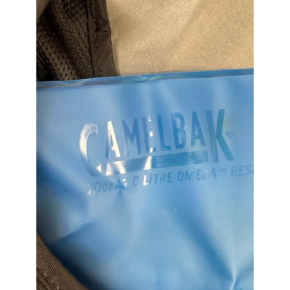 CamelBak Classic Hydration Pack Black Grey Hiking Biking Backpack with Tube Cap